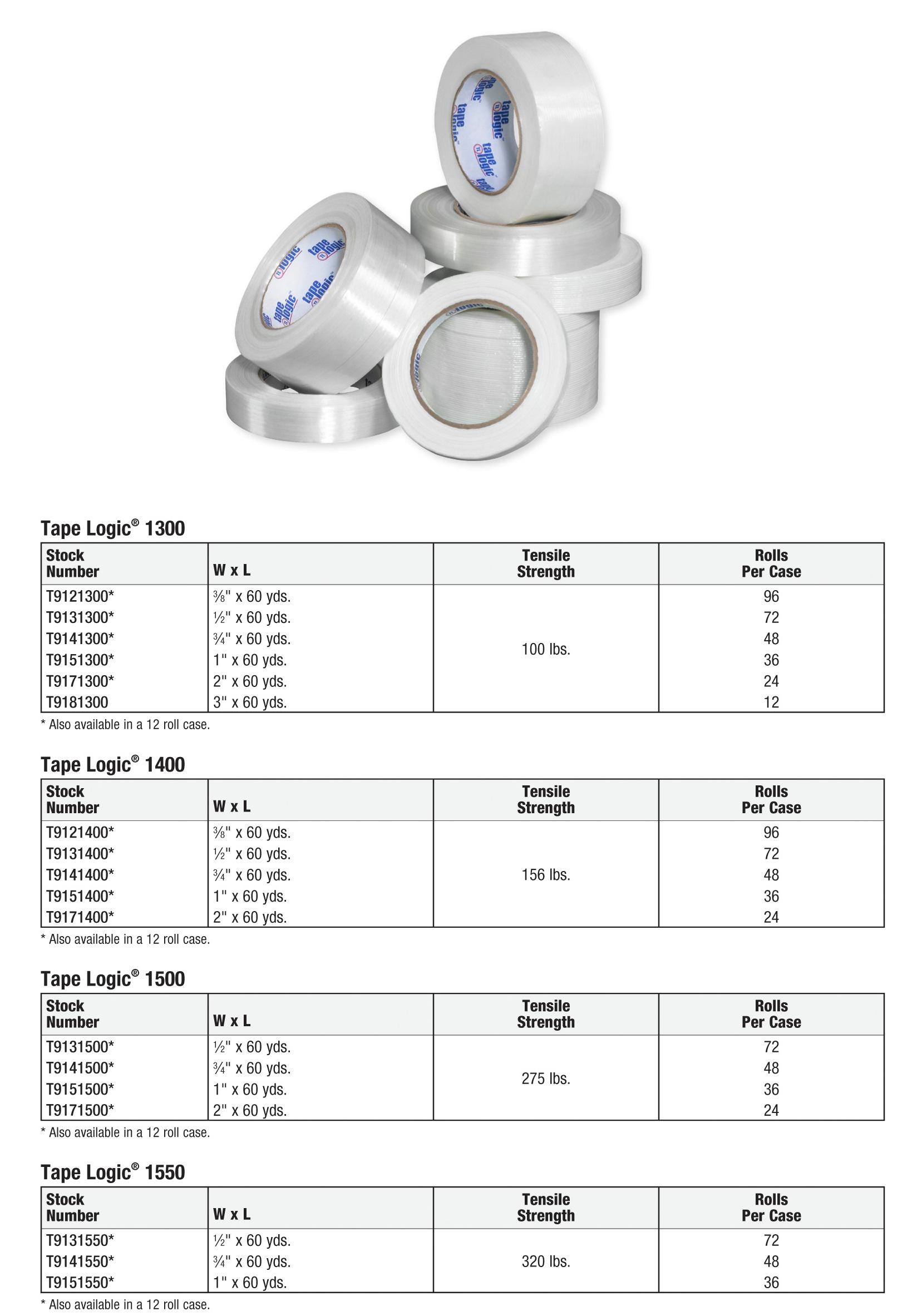 Tape Logic® Strapping Tape